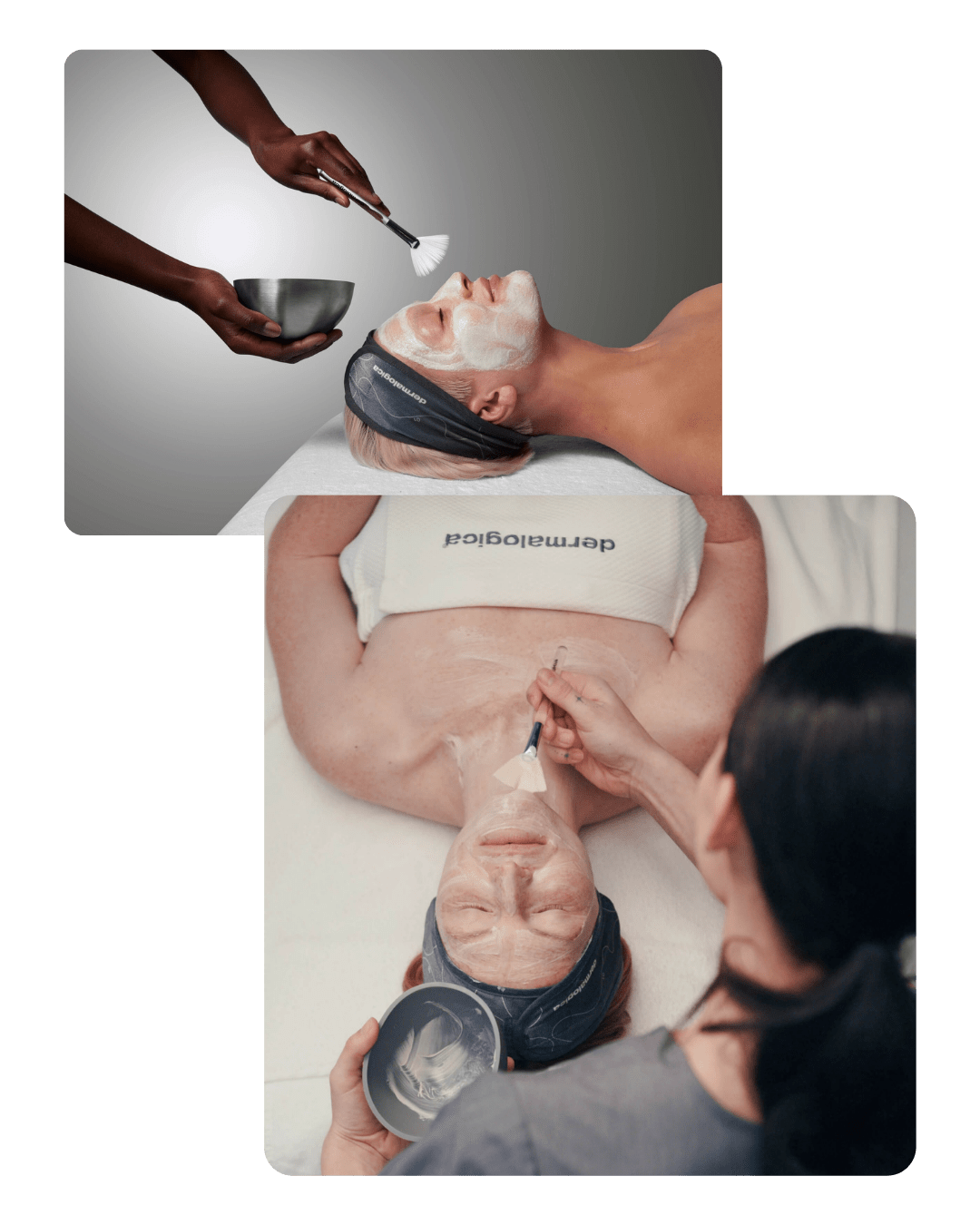 Spa treatment with skin applicationgica